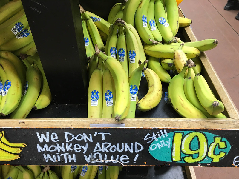 Photo: Bananas @ Traders Joe’s by Marco Verch under Creative Commons 2.0
